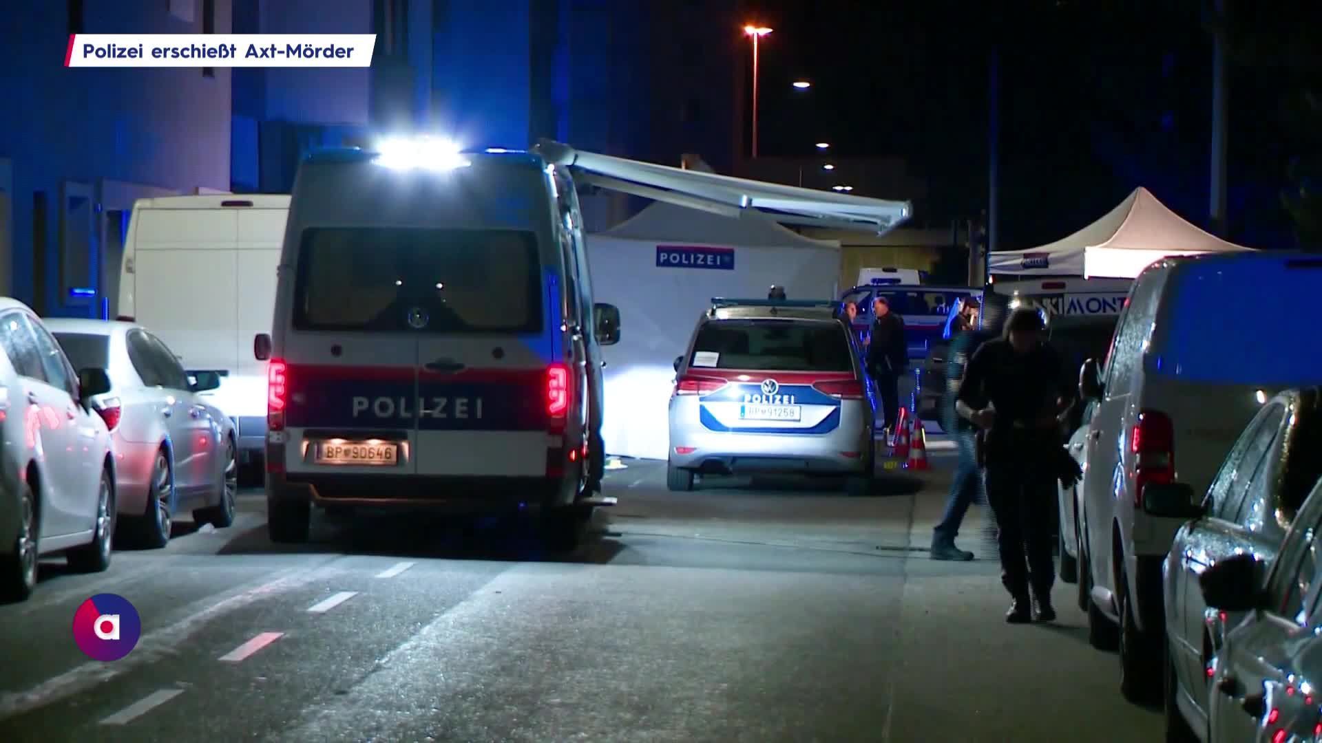 Mitbewohnerin getötet: Polizei erschießt Axt-Mörder