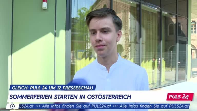 Was machen die Schüler in den Sommerferien?