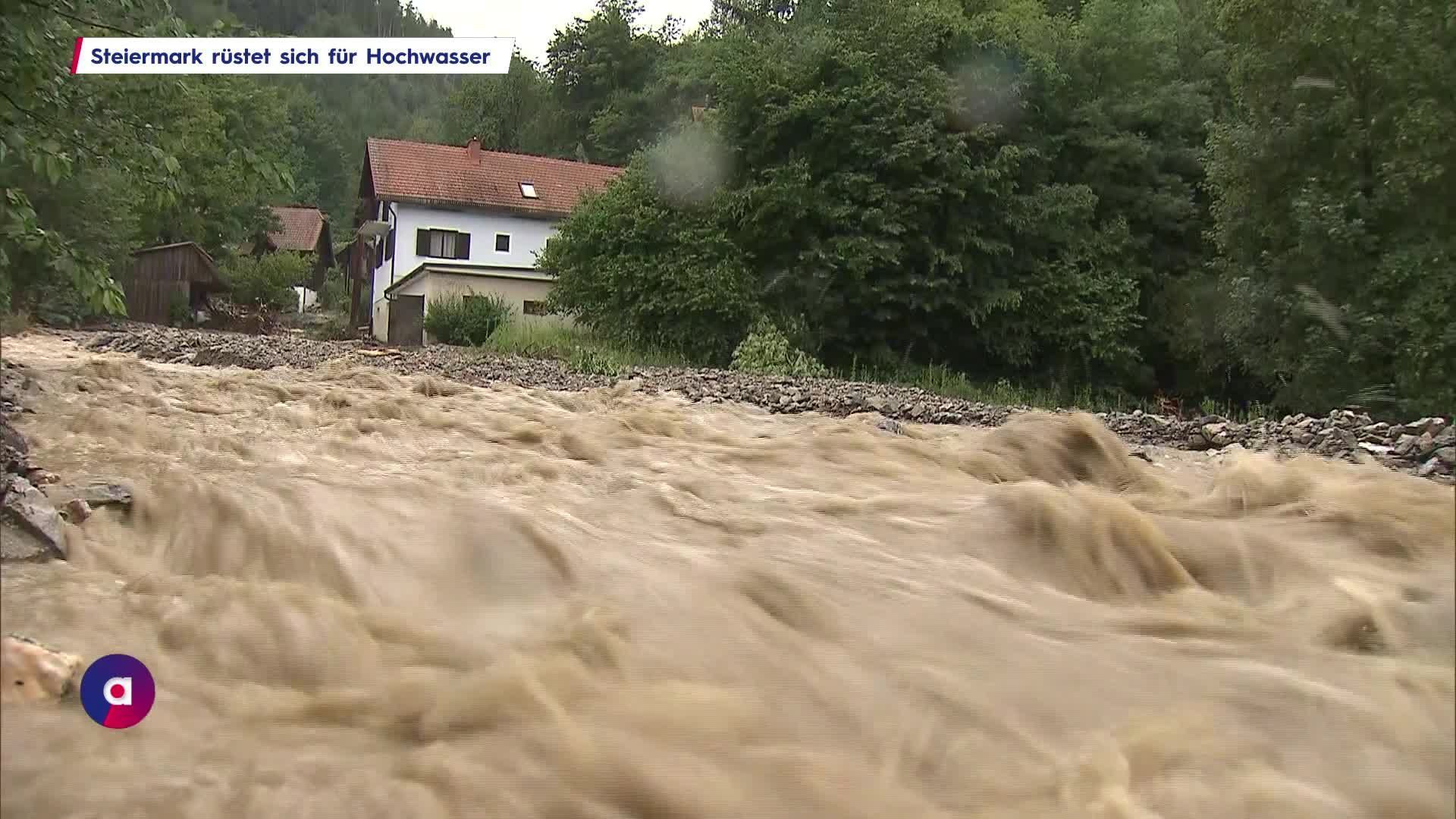 Nach Unwettern in Steiermark: Millionen für Hochwasserschutz