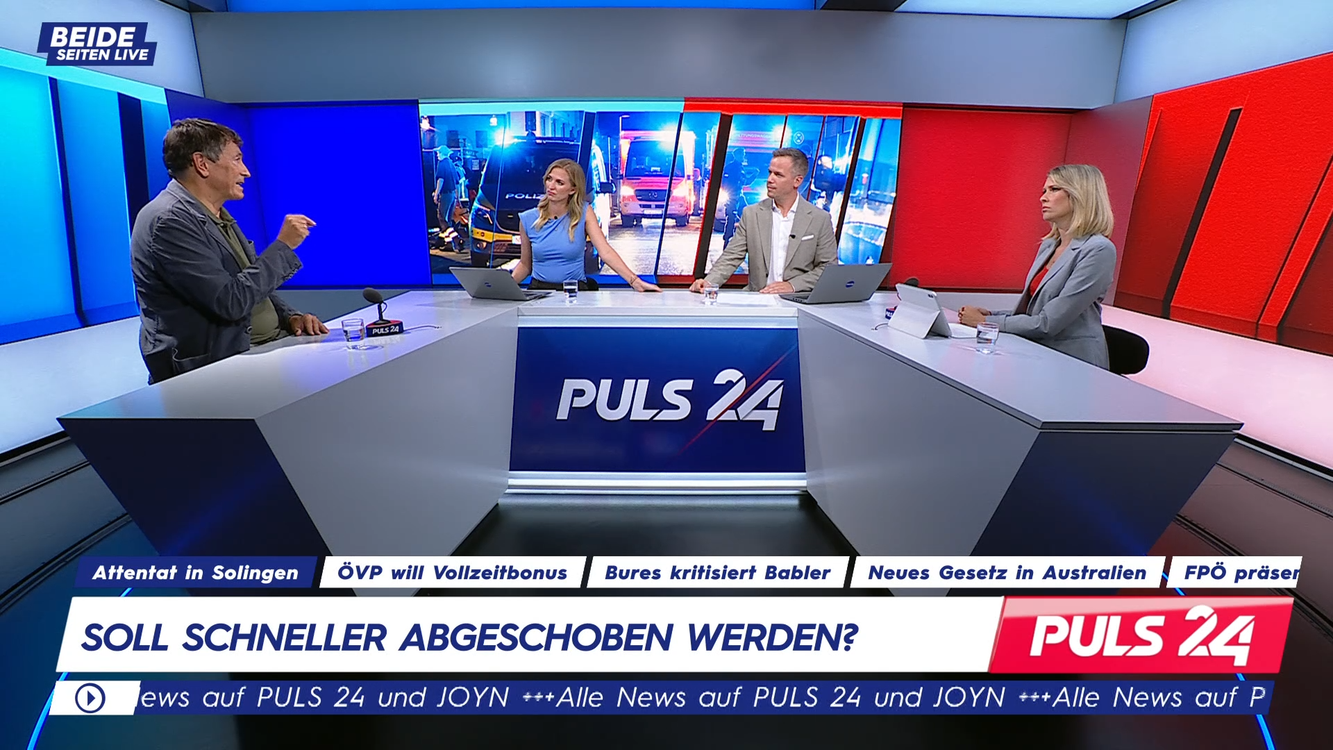 Anschlag in Solingen, ÖVP will Entlastungen, Burers vs. Babler: Beide Seiten