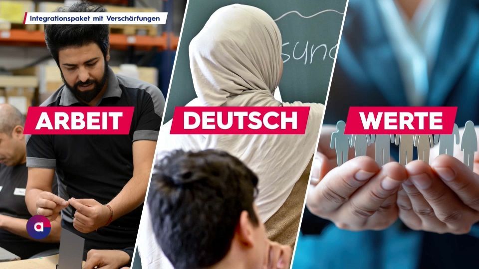 Video: Integrationspaket: Verschärfungen für Asylwerber