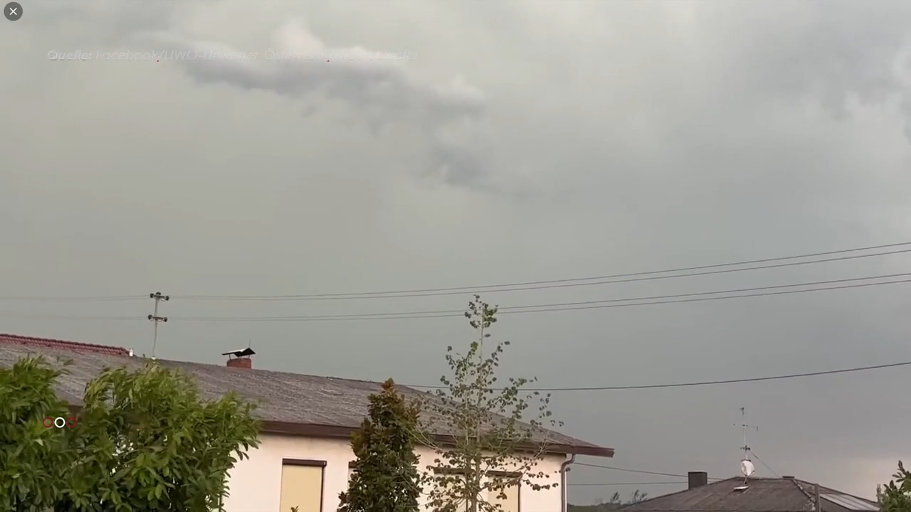 Unwetter richten Millionenschäden an: Superzellen wüten über Österreich
