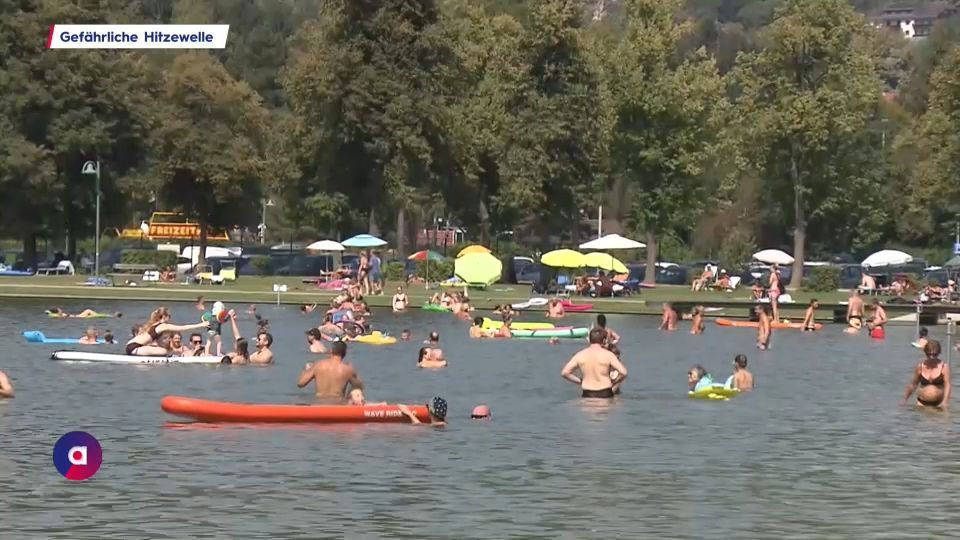 Video: Gefährliche Hitzewelle: Bis zu 38 Grad erwartet