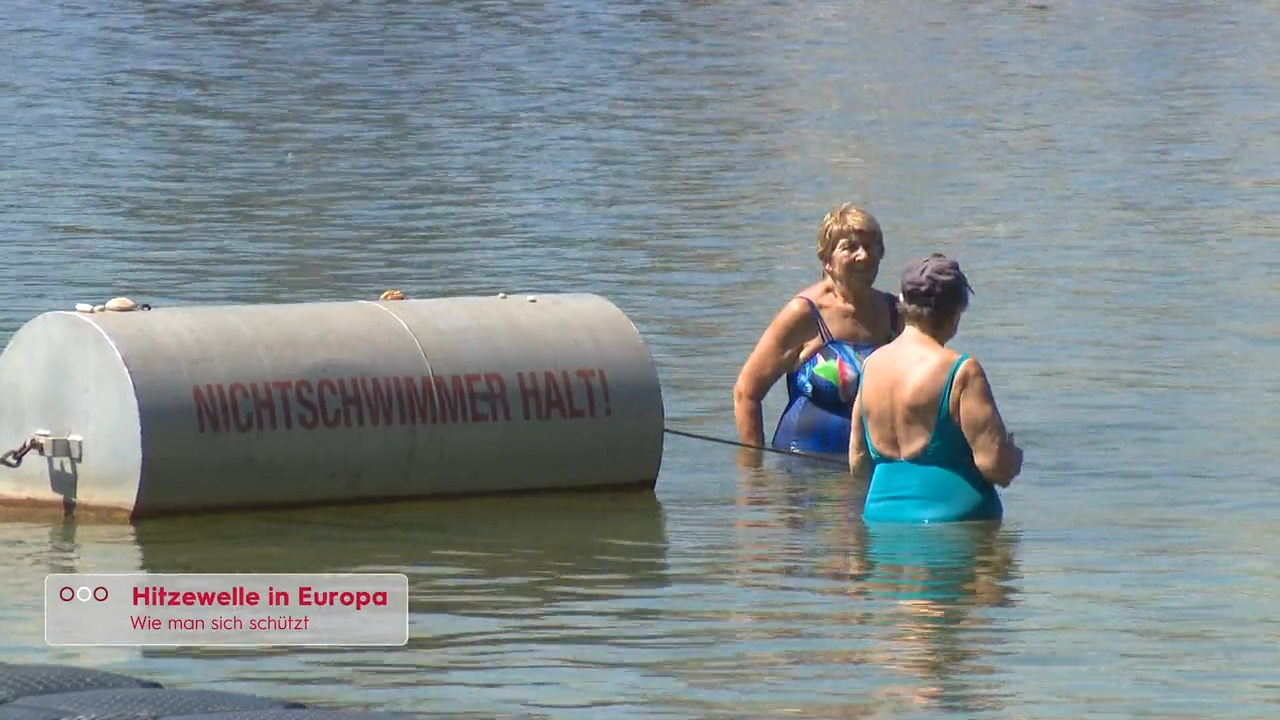 Video: Hitzewelle überrollt Europa: Notfälle, Stromausfälle und neun Tote