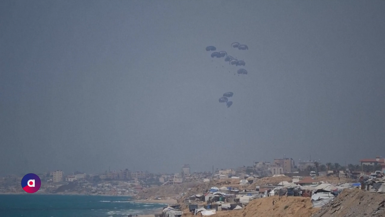 Video: Hungersnot in Gaza: Umstrittene Luftbrücke geplant