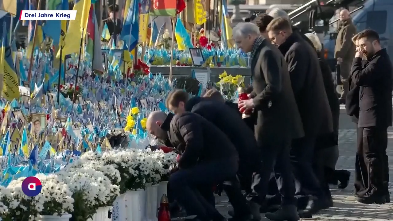 Ukraine: Drei Jahre Krieg