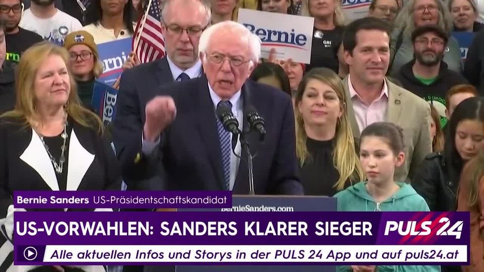 US-Vorwahlen: Bernie Sanders klarer Sieger